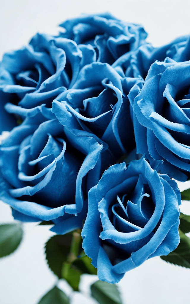 八本の青いバラの待ち受けは復縁の力を秘めている その1