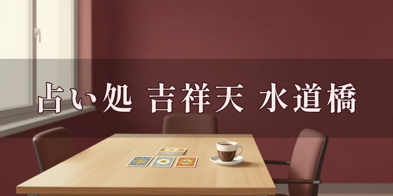 仕事の悩みに強い 占い処 吉祥天 水道橋