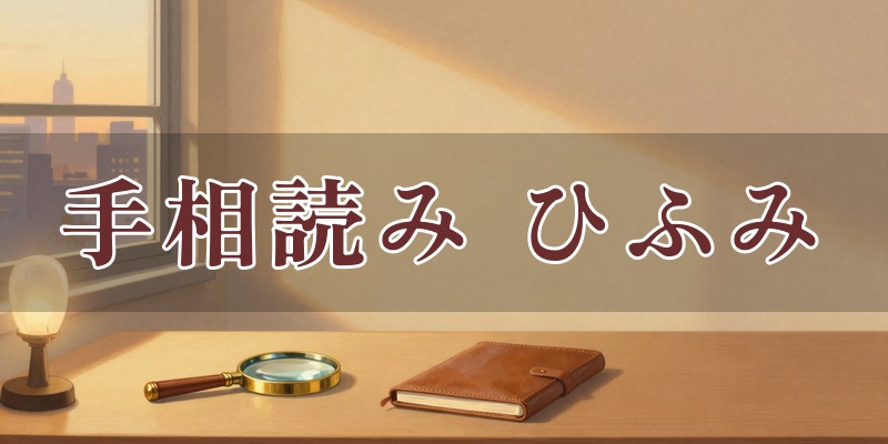 手相読み ひふみのイメージ