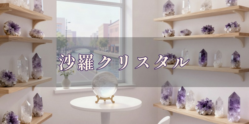 沙羅クリスタル｜尼崎市の東桜木町で、霊感タロットや西洋占星術などを使って鑑定する、完全予約制の占いサロン