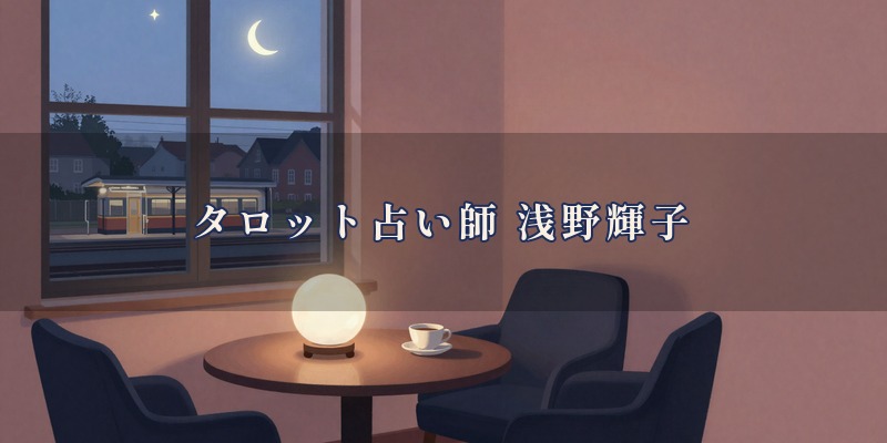 タロット占い師 浅野輝子（teruru.me）｜尼崎市の阪急園田駅の近くで、タロットと数秘術を使って鑑定する、対面は決まった日と時間だけの完全予約制の占い師