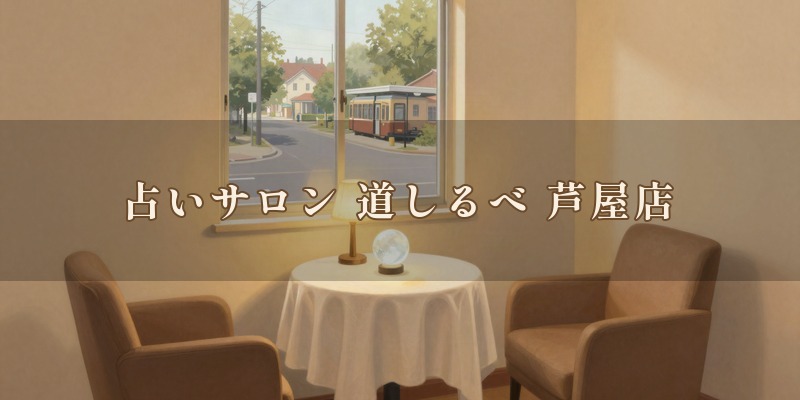 占いサロン 道しるべ 芦屋店|芦屋市茶屋之町の阪神芦屋駅から徒歩4分にある、命泉先生がタロットや四柱推命を使って鑑定する、完全予約制の個室サロン