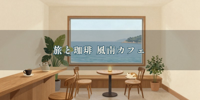 旅と珈琲 風南カフェ｜淡路市釜口にある、タロットカードやオラクルカード、タローデパリ®を使って鑑定する、座席5席の小さな喫茶店
