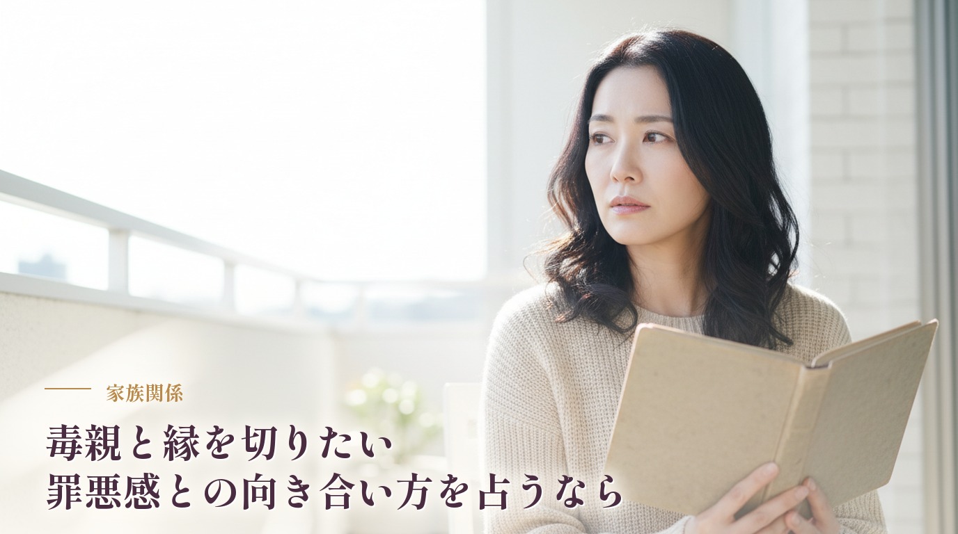毒親と縁を切りたい。罪悪感との向き合い方を占いに相談するなら