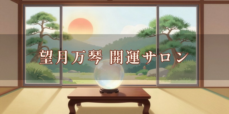 望月万琴 開運サロン|姫路市の花田町一本松で、四柱推命や九星気学、姓名判断を使って鑑定する、建築会社の事務所の中の個人サロン