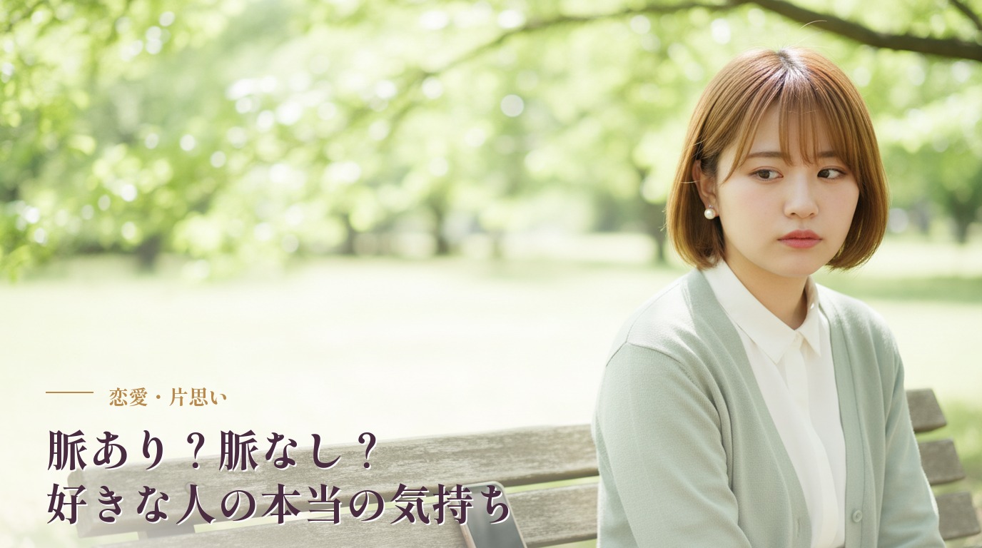 この片思いは脈あり？脈なし？好きな人の本当の気持ちを占いで視るなら
