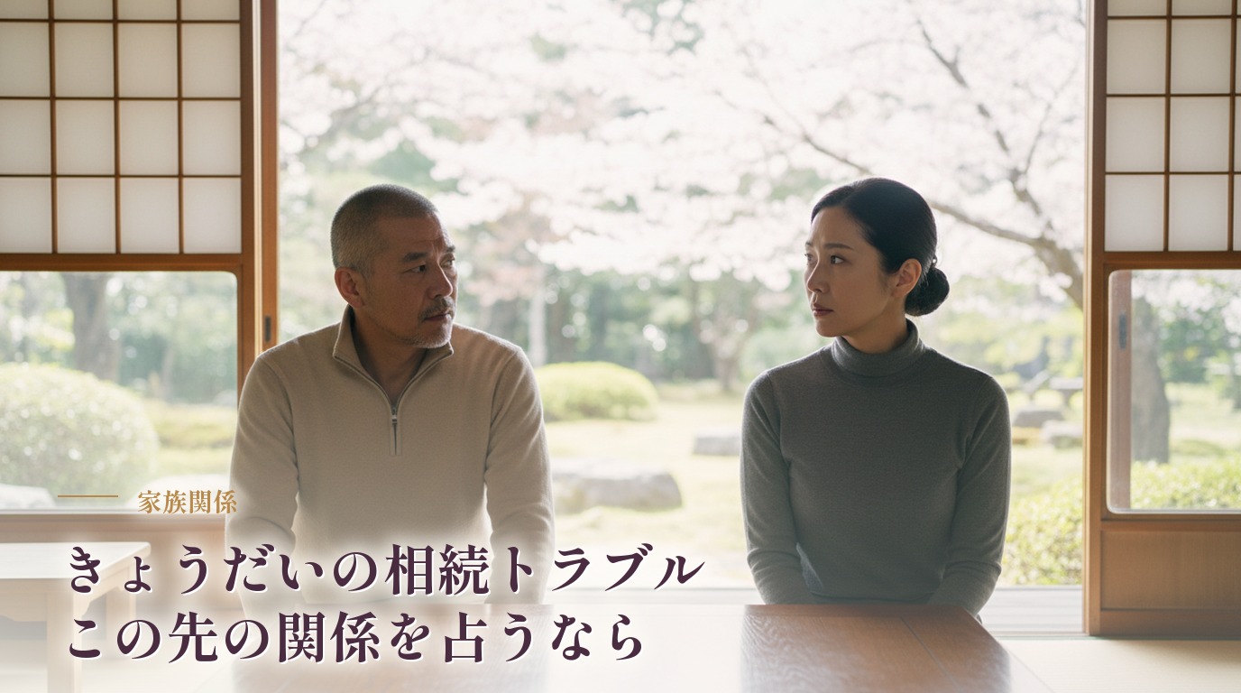 きょうだいの相続トラブルで疎遠に…この先の関係を占うなら