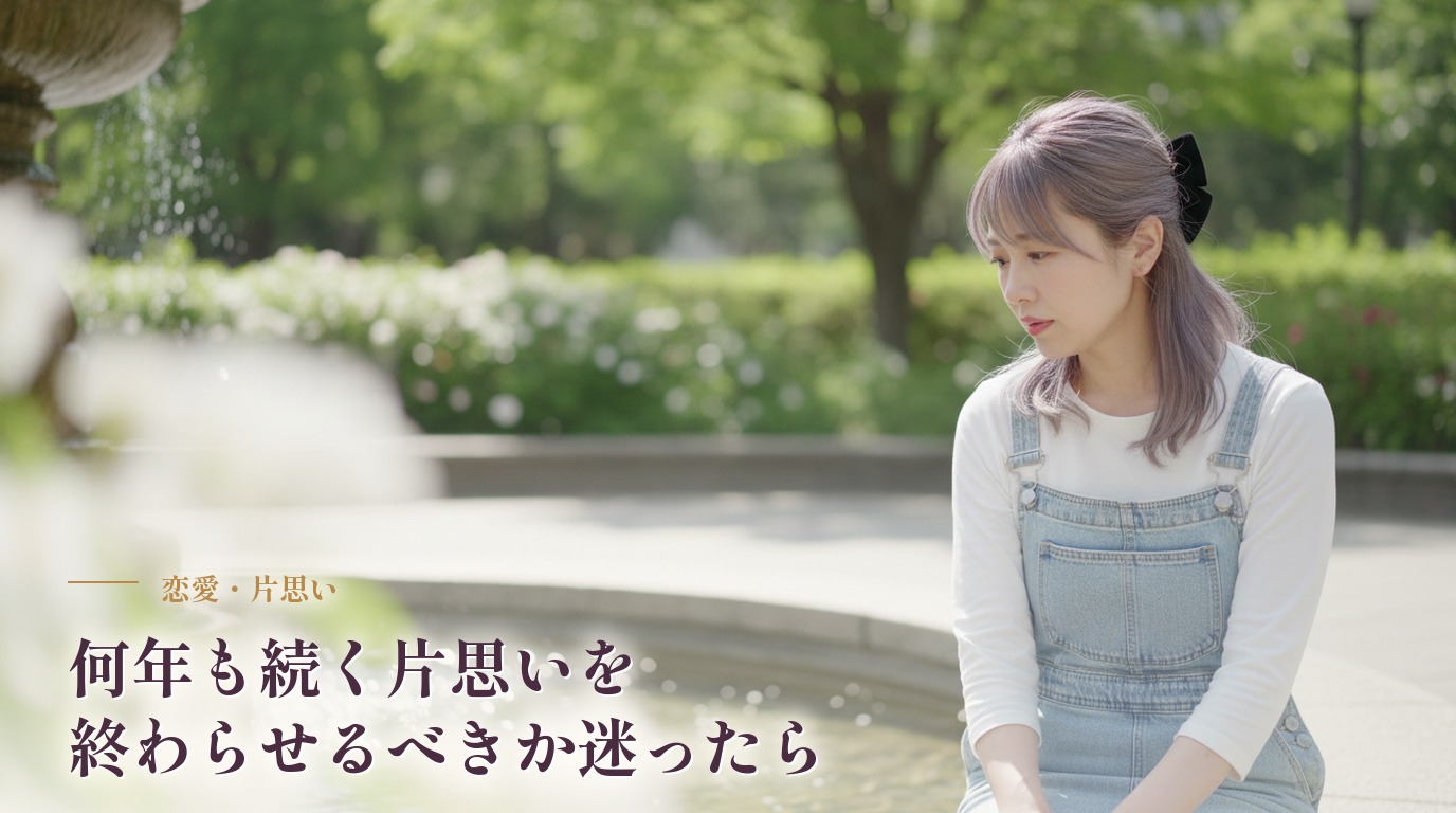 何年も続く片思いを終わらせるべきか。答えが出ないときに占いでできること