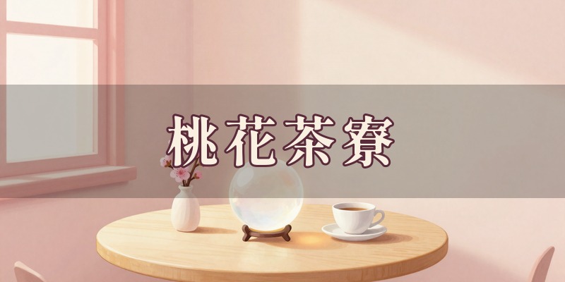 桃花茶寮｜中津川市茄子川の隠れ家カフェで、黒沢桃花先生に四柱推命を使って鑑定してもらえる店