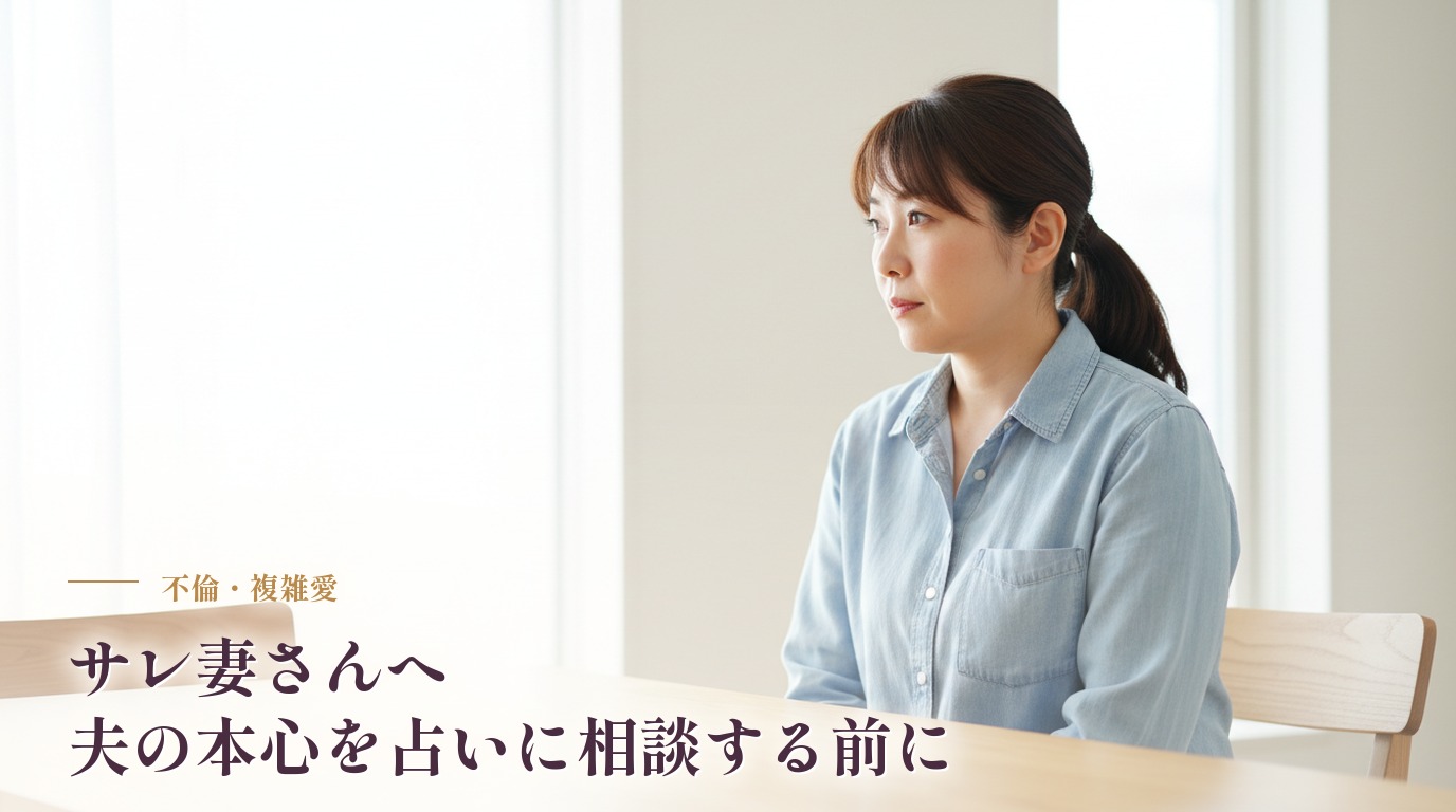 サレ妻さんへ。夫の本心と家庭の行方を占いに相談する前に｜当たる電話占い師に聞く
