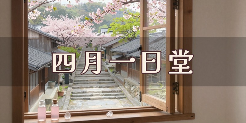 四月一日堂|渋川市伊香保温泉の石段街にある占いとアロマの店