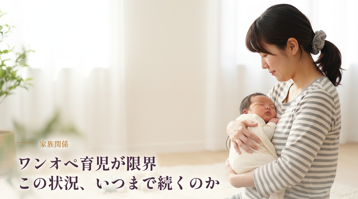 ワンオペ育児が限界。この状況、いつまで続くのか占いで知りたいなら